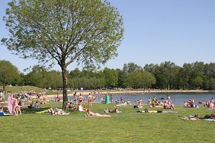 Brugje bij Wythmerplas houdt het niet helemaal - Foto: Ingezonden foto