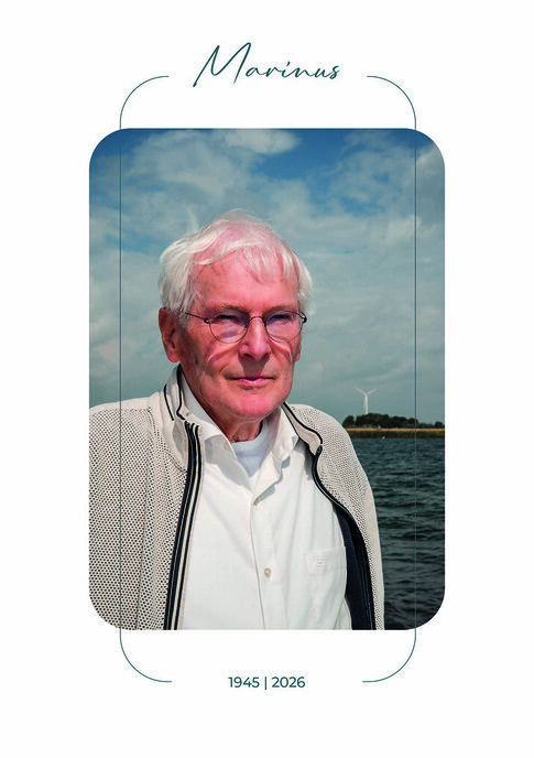 Overlijden dhr. Marinus Zomer