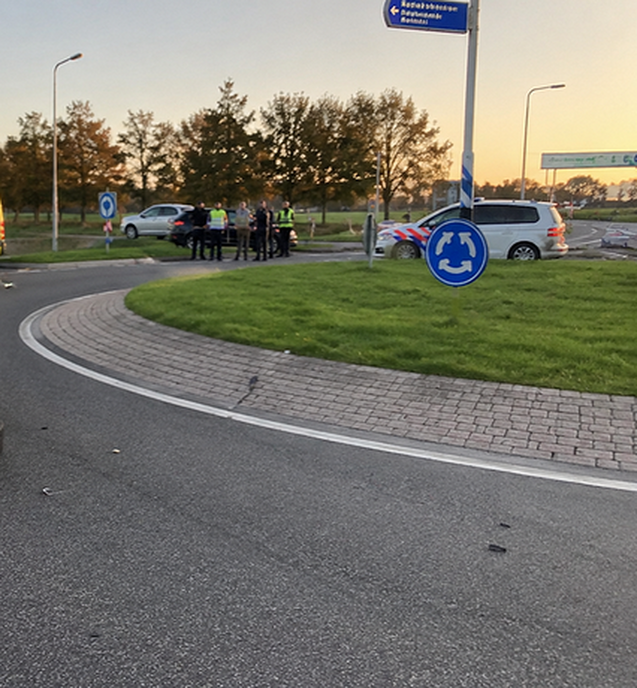 Een soort auto op z’n kant - Foto: Ingezonden foto
