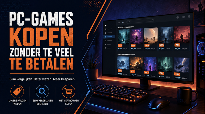 PC-games kopen zonder te veel te betalen: betere deals online vinden