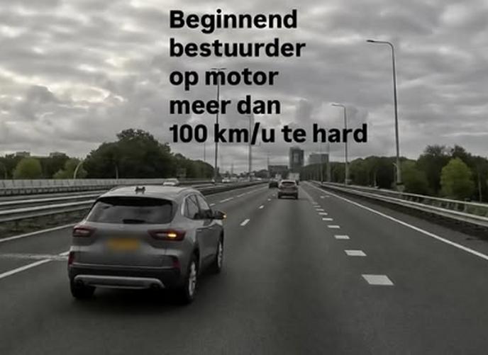 Te snel - Foto: Politie