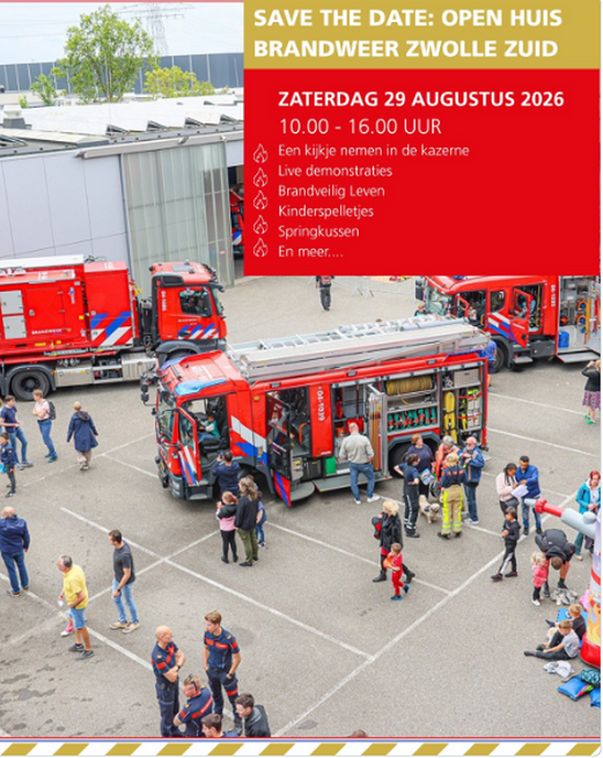 Sommige mensen zijn dol op het brandweer gebeuren, pak je kans - Foto: Ingezonden foto