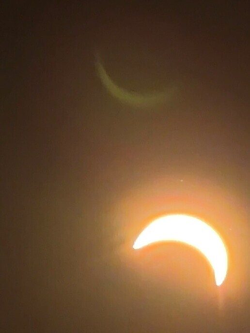 Eclips foto’s van Belgen zelfs - Foto: Ingezonden foto