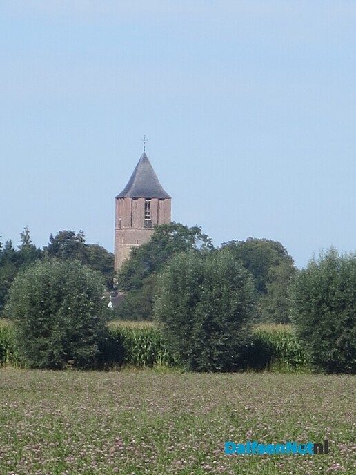 Vandaag weer een lange wandeling via stuw Vilsteren - Foto: Wim