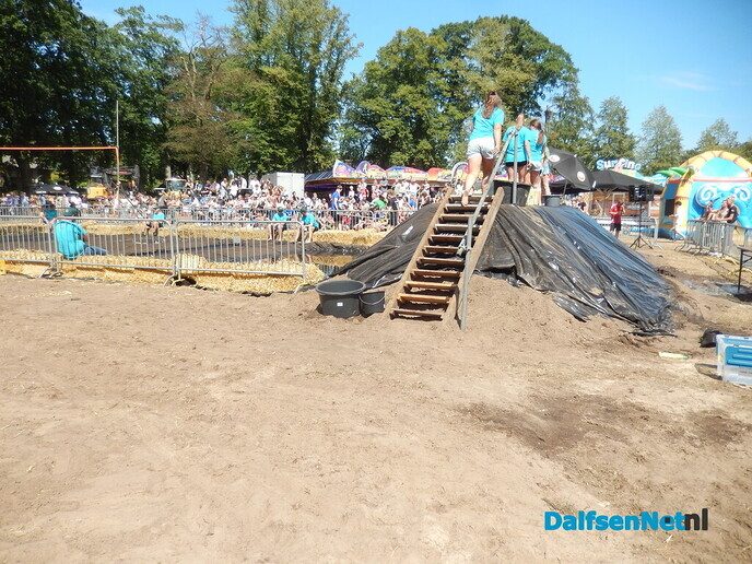 Zwientie tikken zorgt voor hilarische taferelen in Luttenberg - Foto: Willy