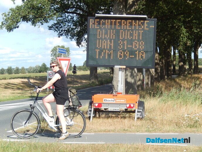 Rechterensedijk zes weken afgesloten - Foto: Willy