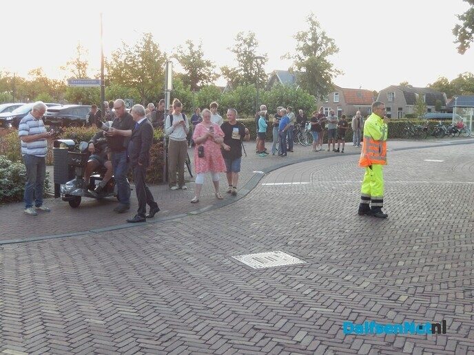 Evenemententerrein Dalfsen nog even goed gebruikt vanavond - Foto: Willy