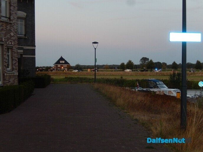 Evenemententerrein Dalfsen nog even goed gebruikt vanavond - Foto: Willy