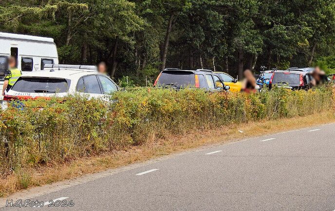 Kop staart botsing Varsen