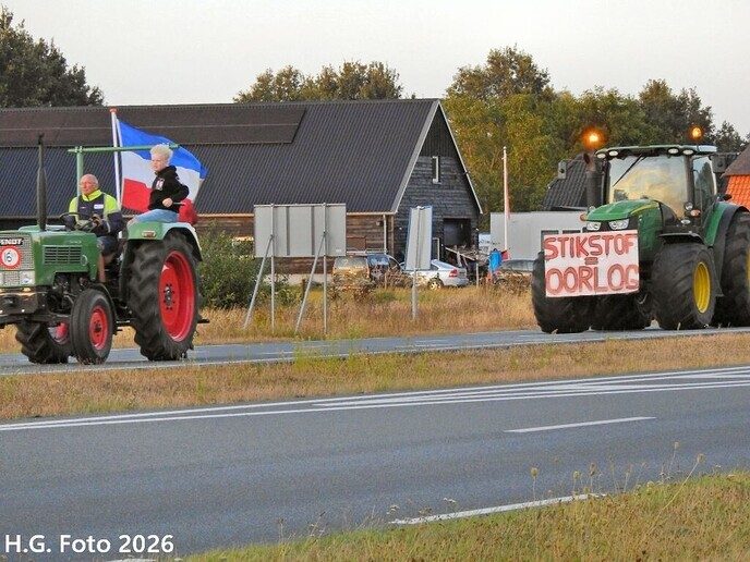 Protest Hessenweg & evenemententerrein