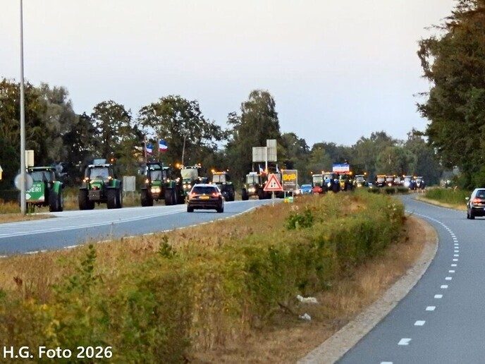 Protest Hessenweg & evenemententerrein