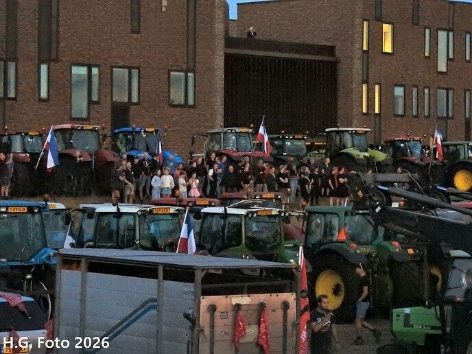 Protest Hessenweg & evenemententerrein