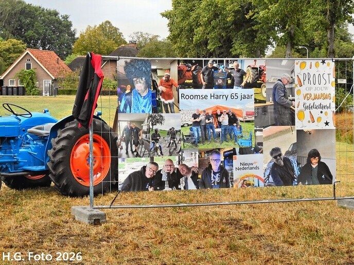 Roomse Harry (in ’t Veld) 65 jaar