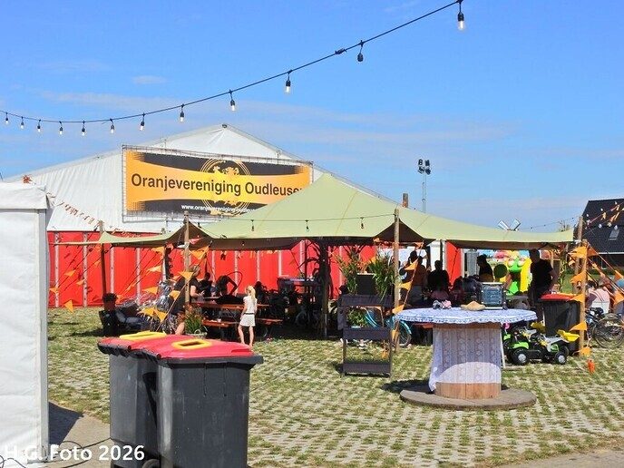 Eerste oranjefeest dag prima verlopen.