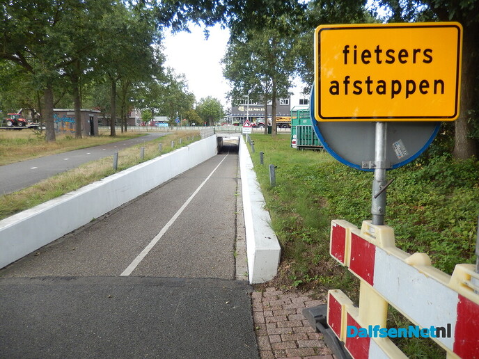 Prachtige muurschildering in de fietstunnel van Ankum - Foto: Willy