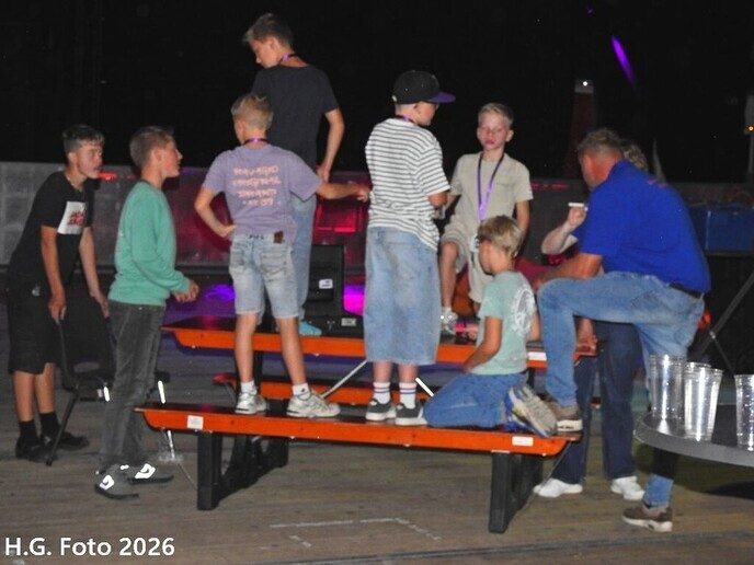 Eerste oranjefeest dag prima verlopen.