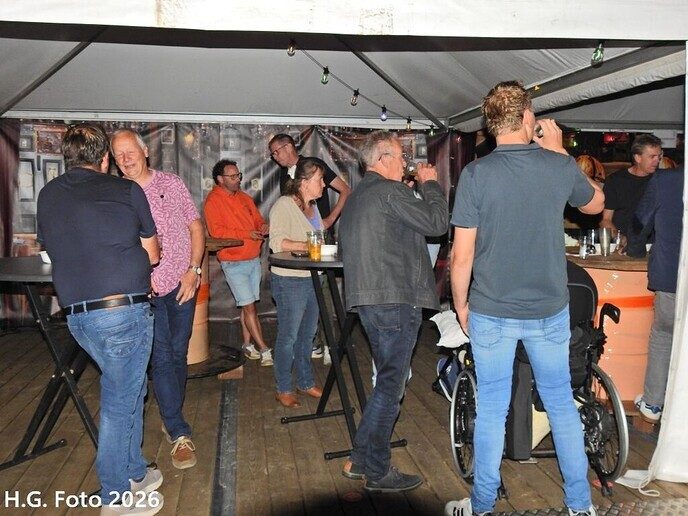 Eerste oranjefeest dag prima verlopen.