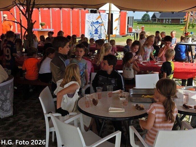 Oranjefeest Oudleusen dag 2.