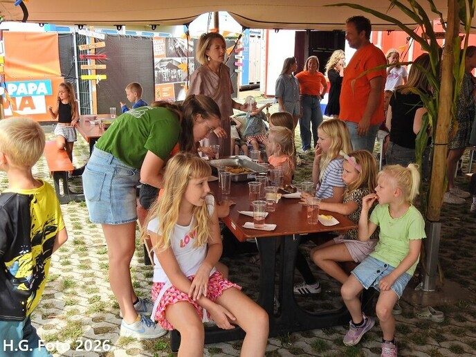 Oranjefeest Oudleusen dag 2.