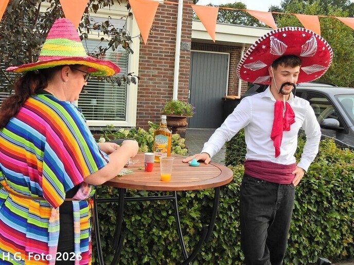 Oranjefeest Oudleusen dag 2.