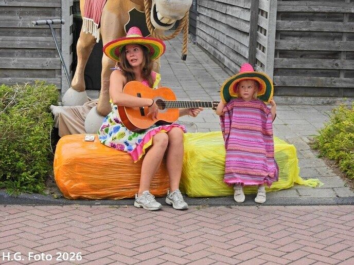 Oranjefeest Oudleusen dag 2.