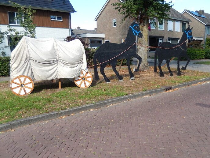 De nieuwste foto’s straatversiering Oudleusen