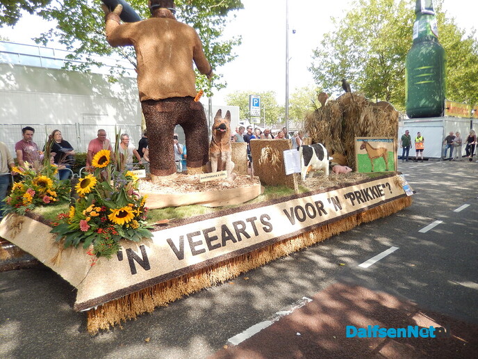 Prachtige aftrap van de Stöppelhaene: prachtige corso - Foto: Willy