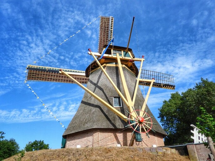 Femmie: Op de fiets naar de molendag in Ommen
