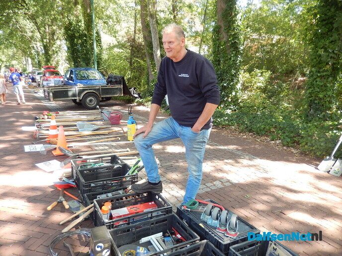 Zeer sfeervolle maandmarkt in IJhorst - Foto: Willy