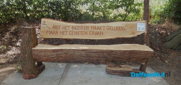 Tweede Dalfzitje kreeg plek vol herinneringen - Foto: Willy