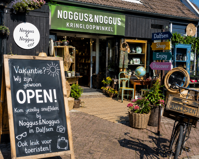 Geen repair cafe vandaag,  wel kringloop