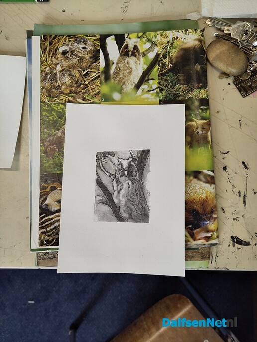 Etsen als Rembrandt, Creatieve workshop voor volwassenen - Foto: Ingezonden foto