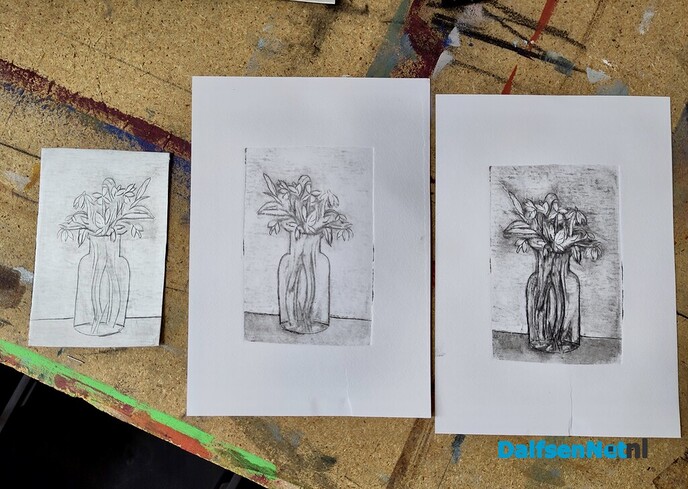 Etsen als Rembrandt, Creatieve workshop voor volwassenen - Foto: Ingezonden foto