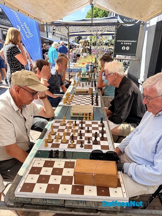 Schaken op de 4e en laatste Blauwe Bogen Dag - Foto: Ingezonden foto