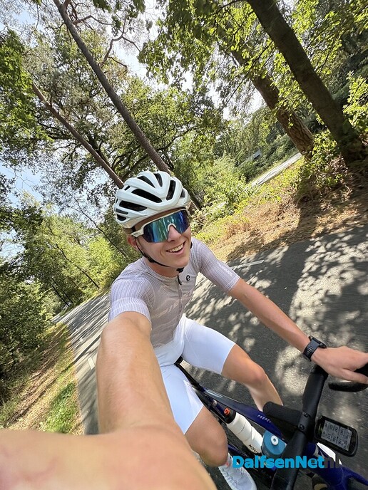 Loris Veneman deelnemer aan de Ötztaler Cycle marathon - Foto: Ingezonden foto