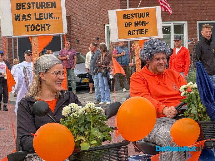 Foto’s Oranje optocht Oudleusen - Foto: Ruud Montagne