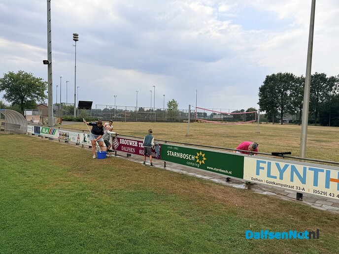 Klussendag 2026 bij VV Hoonhorst succesvol verlopen - Foto: Ingezonden foto