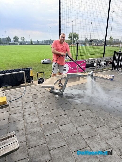 Klussendag 2026 bij VV Hoonhorst succesvol verlopen - Foto: Ingezonden foto