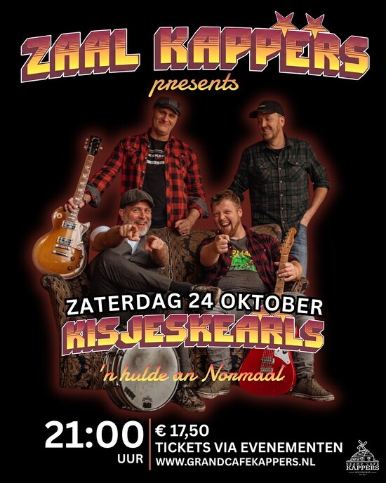 Kisjeskearls: de ticketverkoop start 24 augustus - Foto: Ingezonden foto