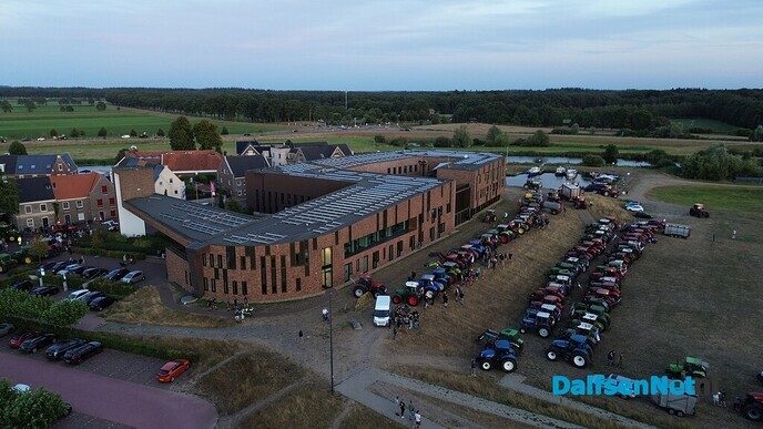 Boerenprotest in Dalfsen - Foto: Ingezonden foto