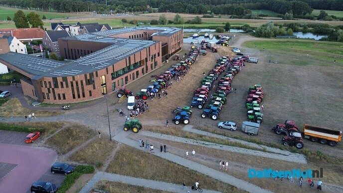 Boerenprotest in Dalfsen - Foto: Ingezonden foto