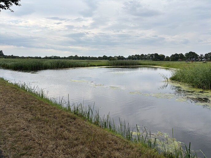 “Er is weer wat lucht” en water!
