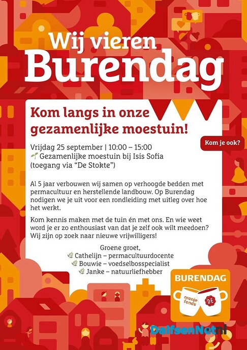 Samen tuinieren en gezond voedsel oogsten