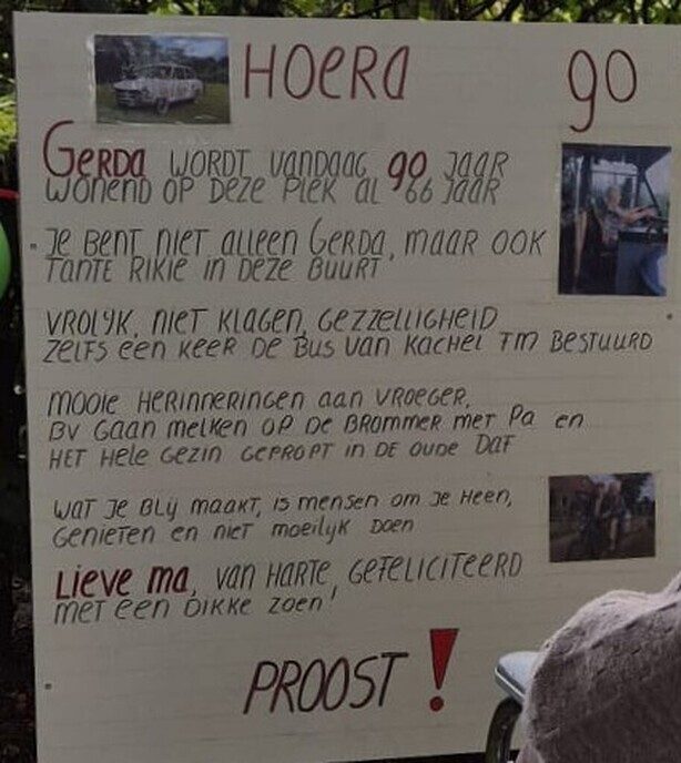 Tante Rikie 90 jaar - Foto: Ingezonden foto