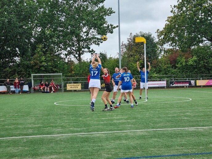 Korfballers d’Ommerdieck boeken twee ruime overwinningen
