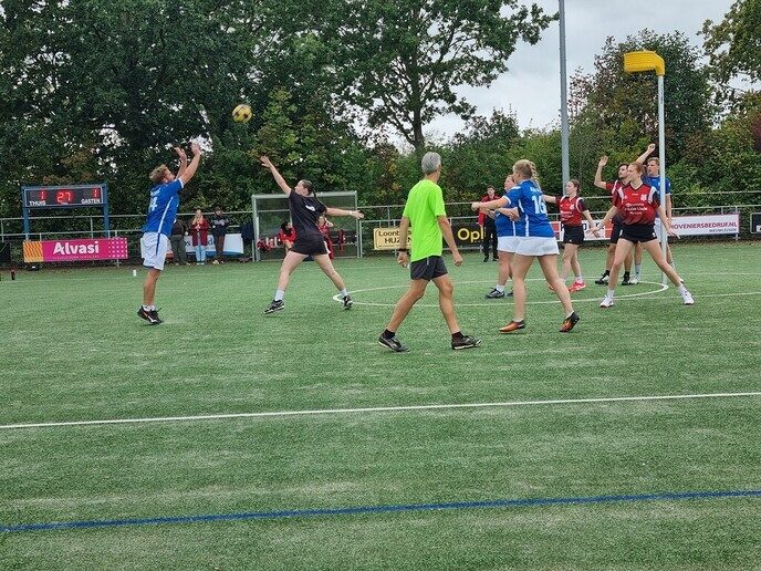 Korfballers d’Ommerdieck boeken twee ruime overwinningen
