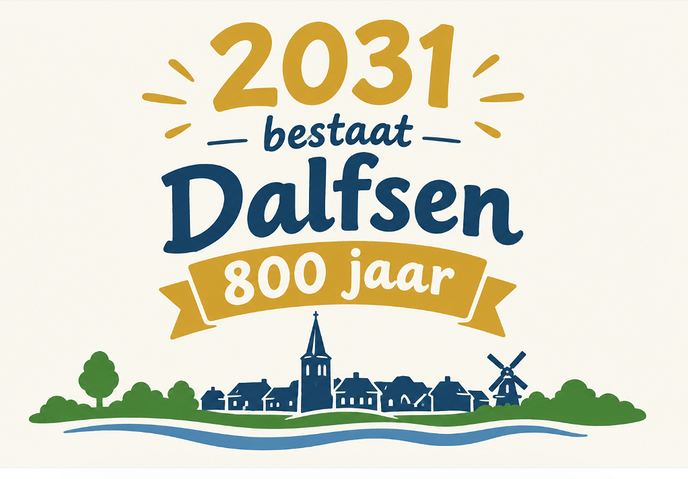 Groot feest in 2031: Dalfsen bestaat dan 800 jaar!