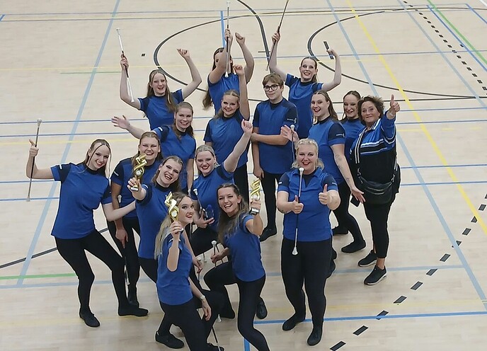 Majorettes starten najaar met drie eerste prijzen in Elburg