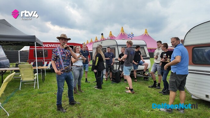 Het was gezellig op de “Normaal” camping - Foto: Ingezonden foto
