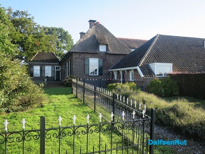 Vanmorgen weer een mooie wandeling voorbij Laag Zuthem - Foto: Wim